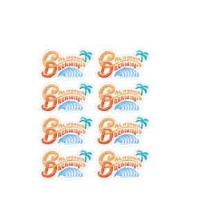 CALIFORNIA DREAMIN LAMINATED VINYL STICKERS #149